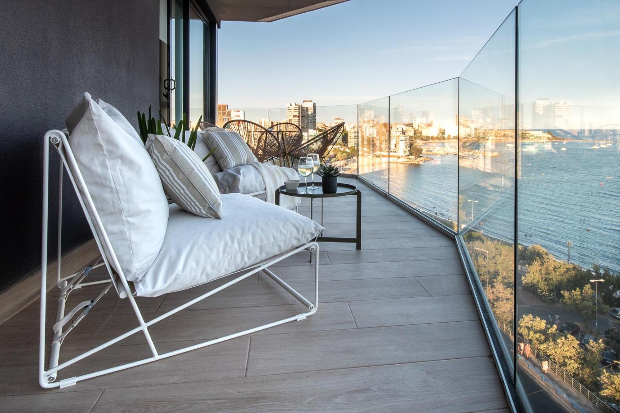 Appartement Modern Sea Front Sea Water à Alicante Extérieur photo